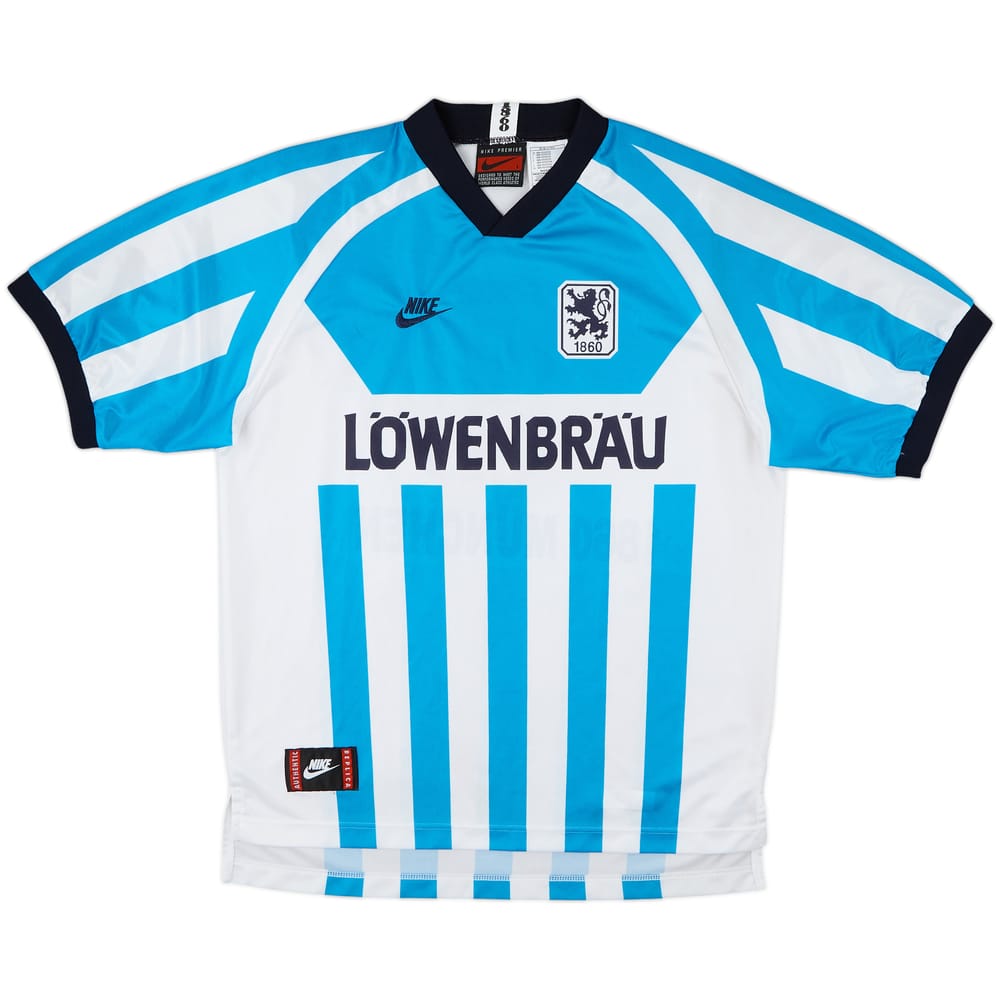 1995-96 1860 Munich Home Shirt #9 - 9/10 - (L)