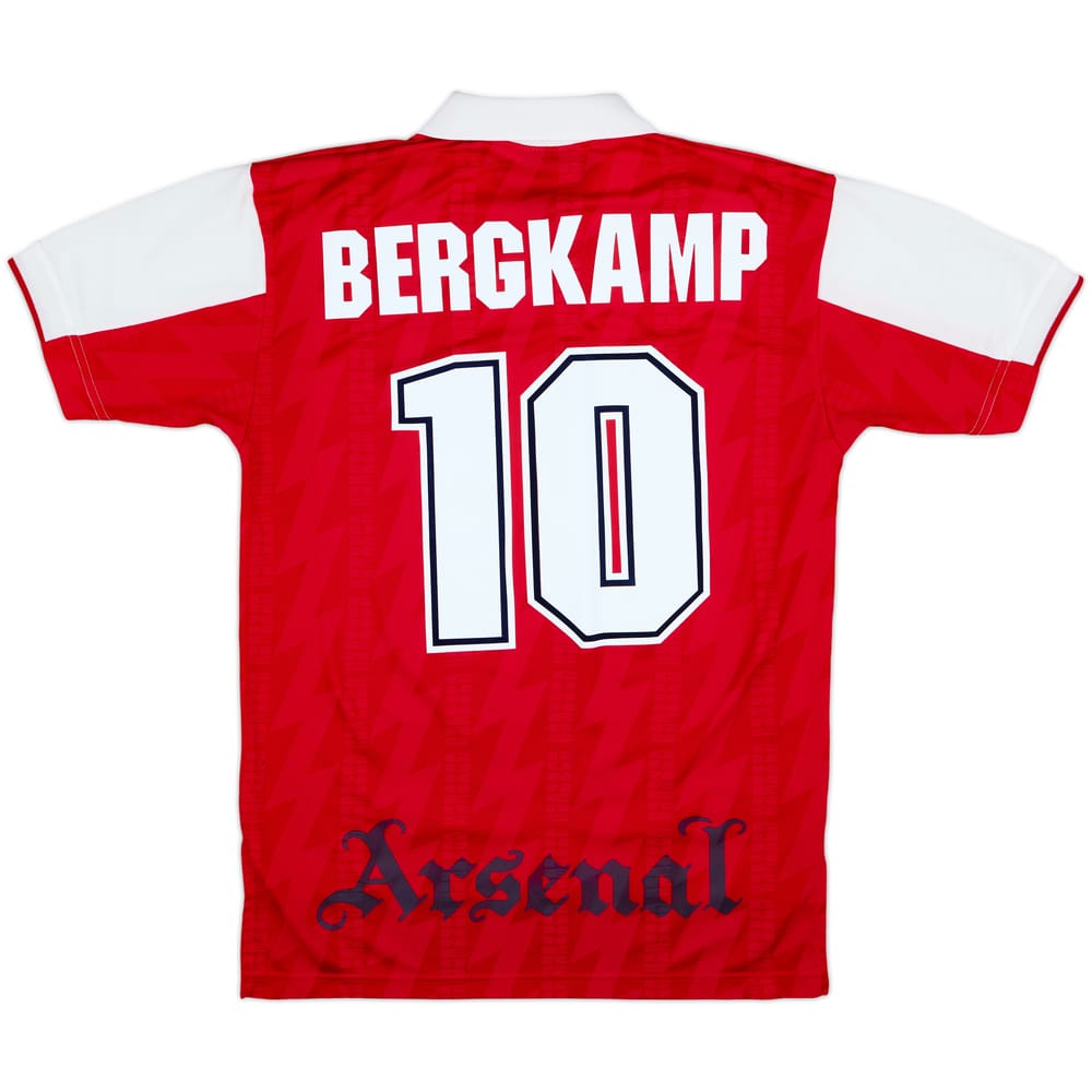 1994-96 Arsenal Home Shirt Bergkamp #10 - 7/10 - (S)