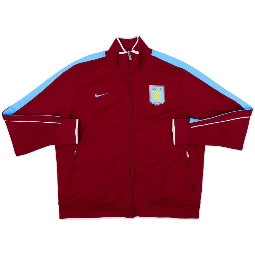 2011-12 Aston Villa Nike Track Jacket - 8/10 - (XXL)