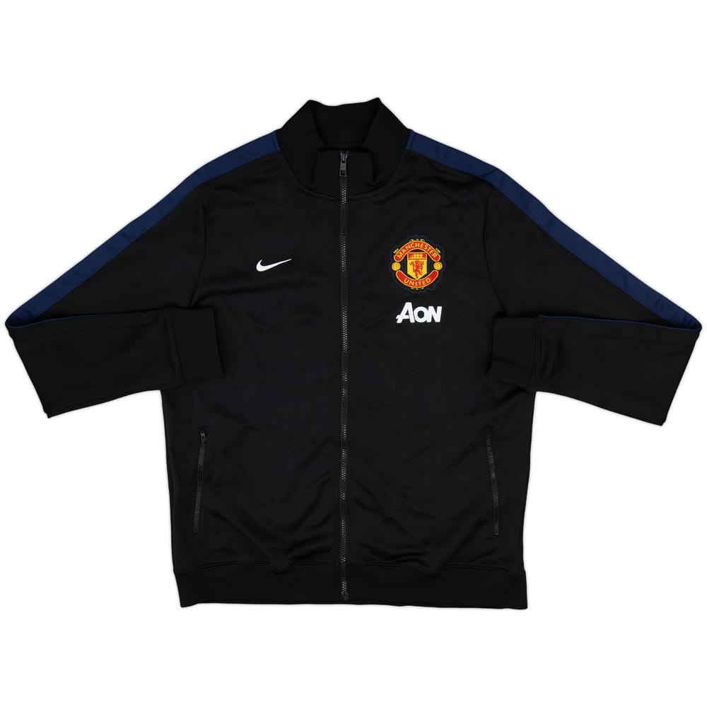 2013-14 Manchester United Nike Track Jacket - 10/10 - (XL)