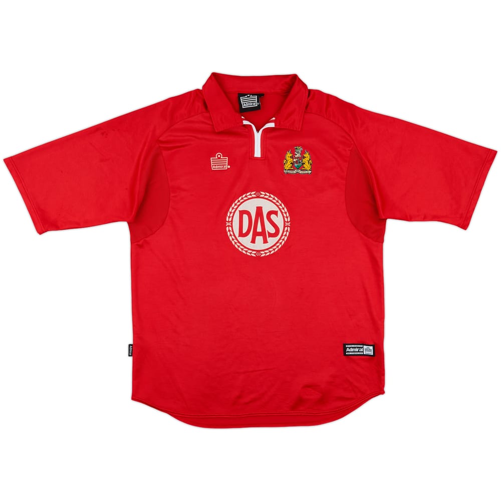 2001-02 Bristol City Home Shirt - 6/10 - (XL)