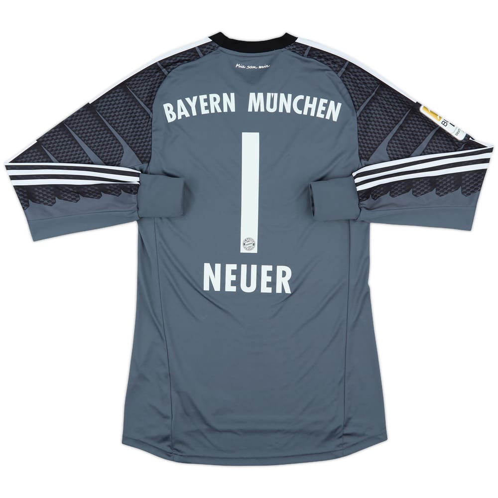 2014-15 Bayern Munich GK Shirt Neuer #1 - 7/10 - (S)