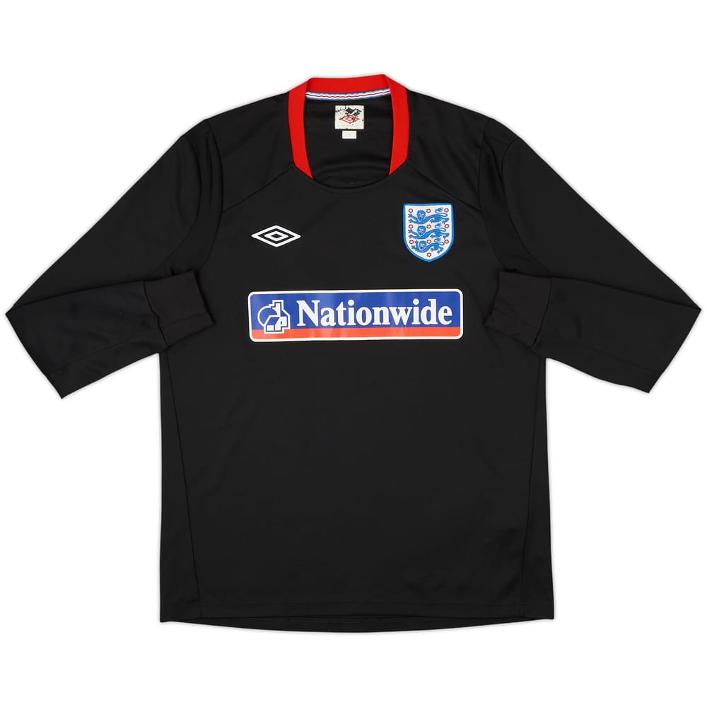 2010-11 England Umbro Training L/S Shirt - 7/10 - (M)