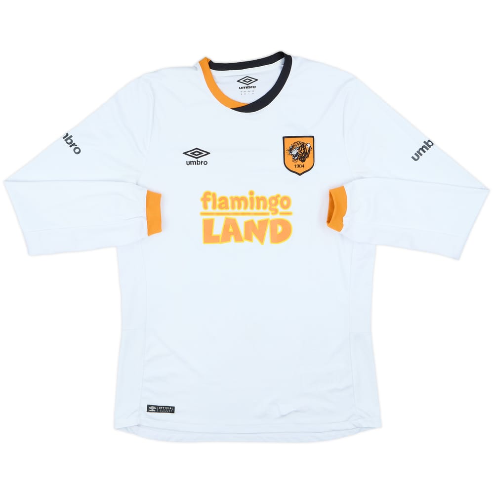 2015-16 Hull City Away L/S Shirt - 8/10 - (M)