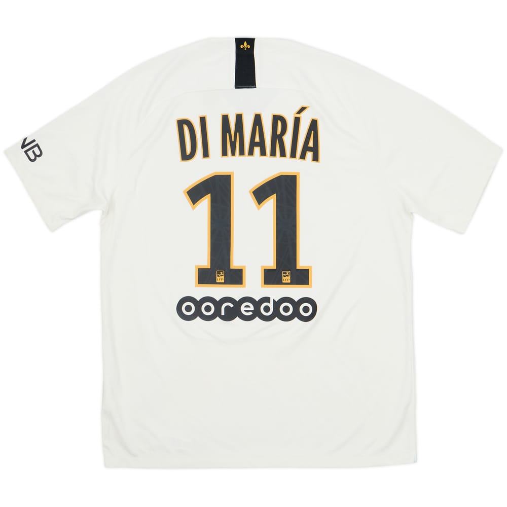 2018-19 Paris Saint-Germain Away Shirt DiMaria #11 - 8/10 - (L)