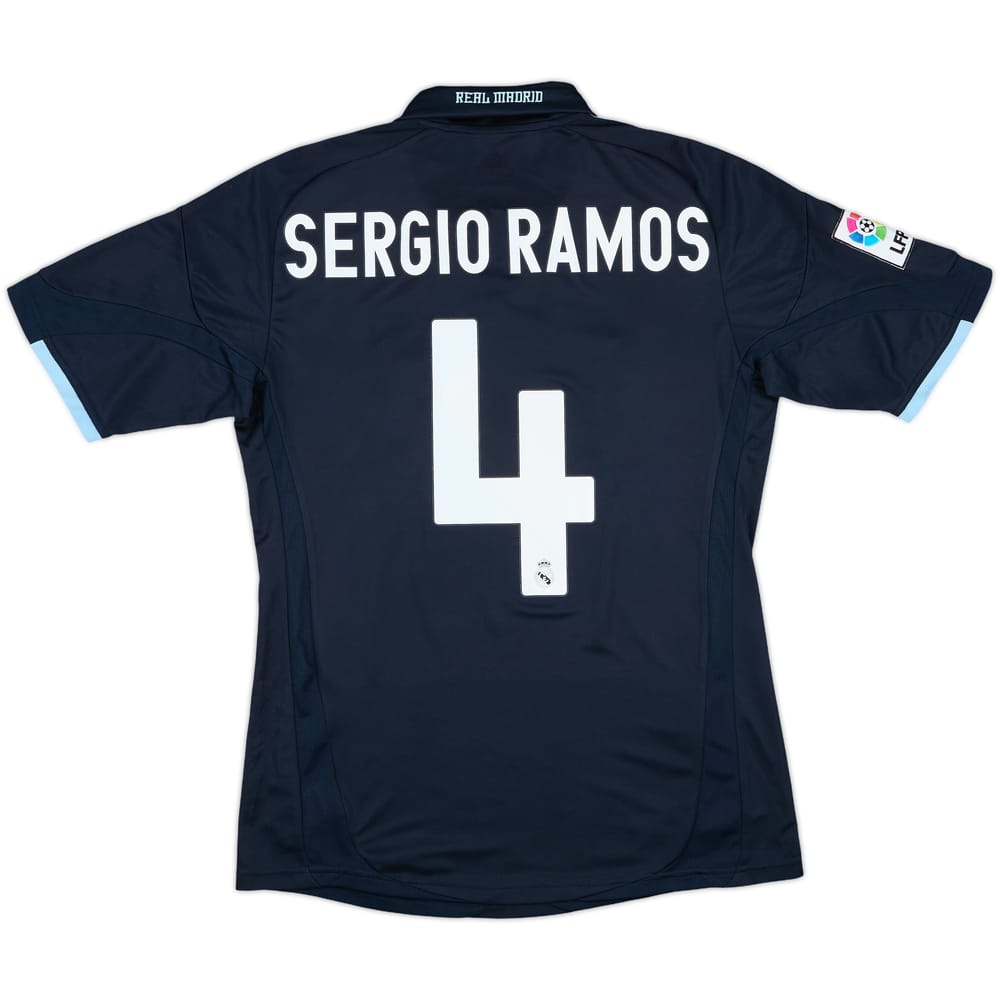 2009-10 Real Madrid Away Shirt Sergio Ramos #4 - 8/10 - (S)