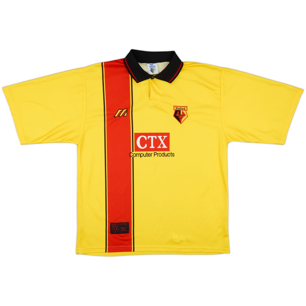 1997-98 Watford Home Shirt - 8/10 - (XL)