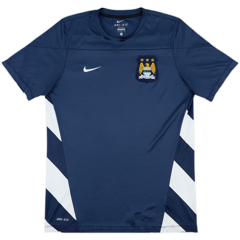 2013-14 Manchester City Nike Training Shirt - 7/10 - (L)