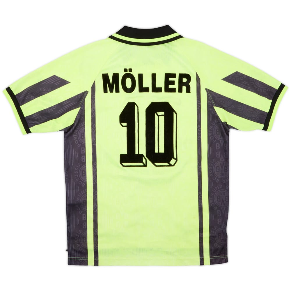 1996-97 Borussia Dortmund Home Shirt Moller #10 - 4/10 - (S)