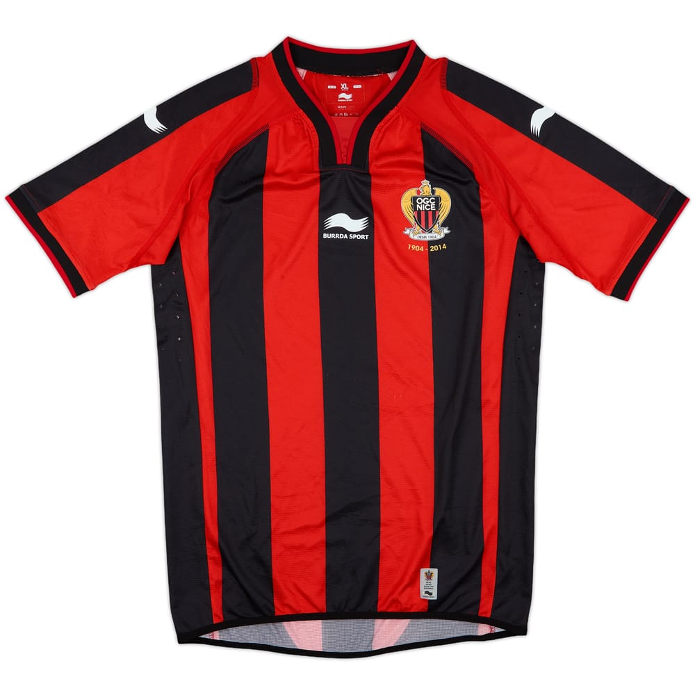 2014-15 Nice Authentic Home Shirt - 9/10 - (XL)