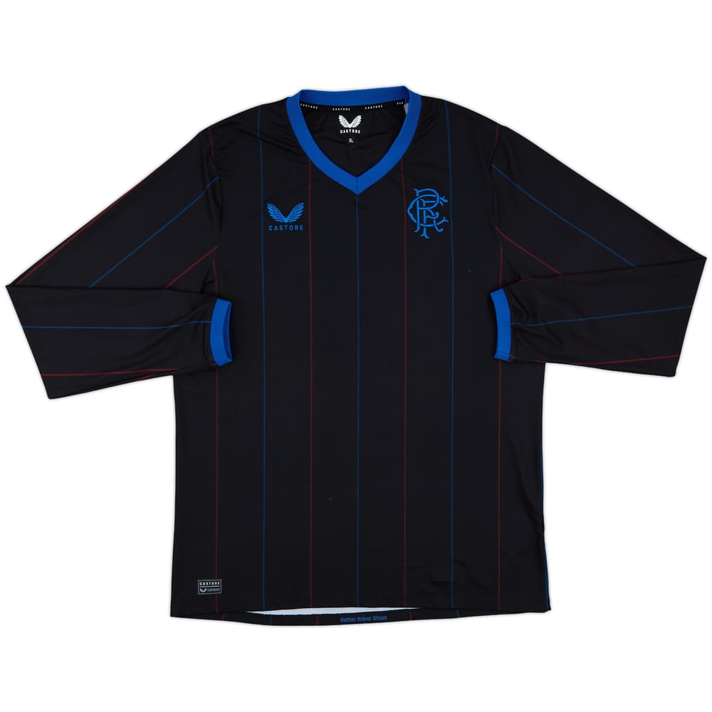 2022-23 Rangers Fourth L/S Shirt - 6/10 - (XL)