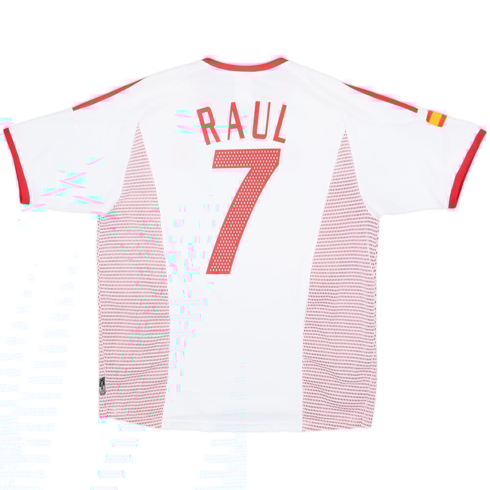 2002-04 Spain Away Shirt Raul #7 - 8/10 - (L)