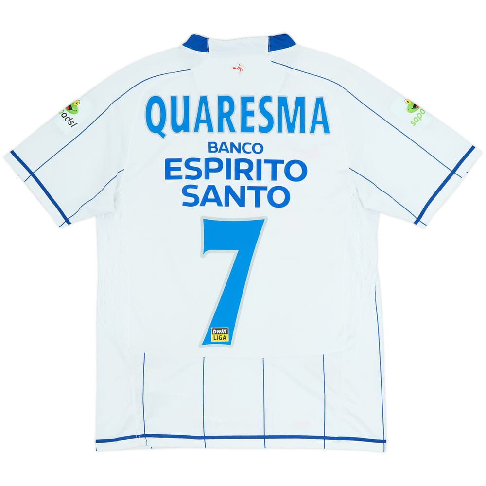 Camiseta de visitante del Porto 2007-08 Quaresma #7 - 6/10 - (S)