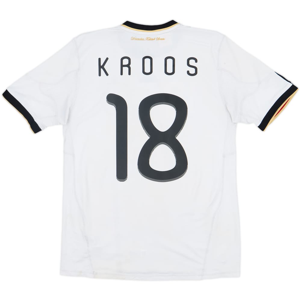 2010-11 Germany Home Shirt Kroos #18 - 5/10 - (XL.Boys)