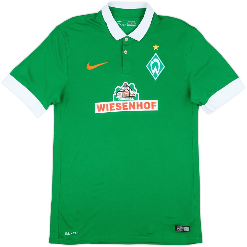 2014-15 Werder Bremen Home Shirt - 7/10 - (S)