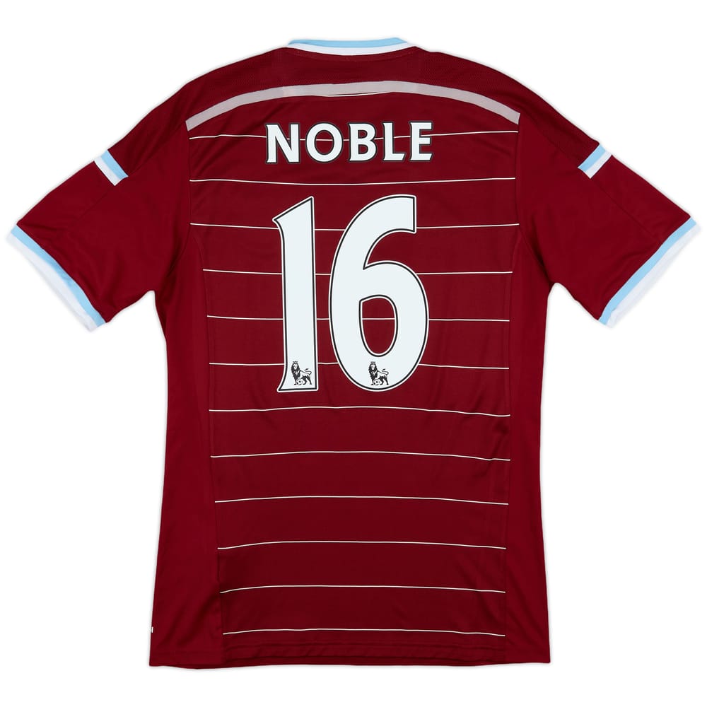 2014-15 West Ham Home Shirt Noble #16 - 8/10 - (S)