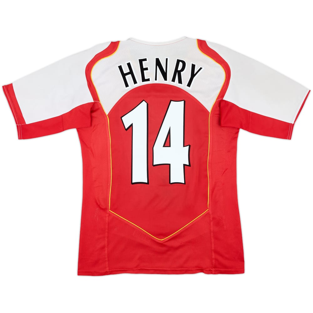 2004-05 Arsenal Home Shirt Henry #14 - 6/10 - (S)