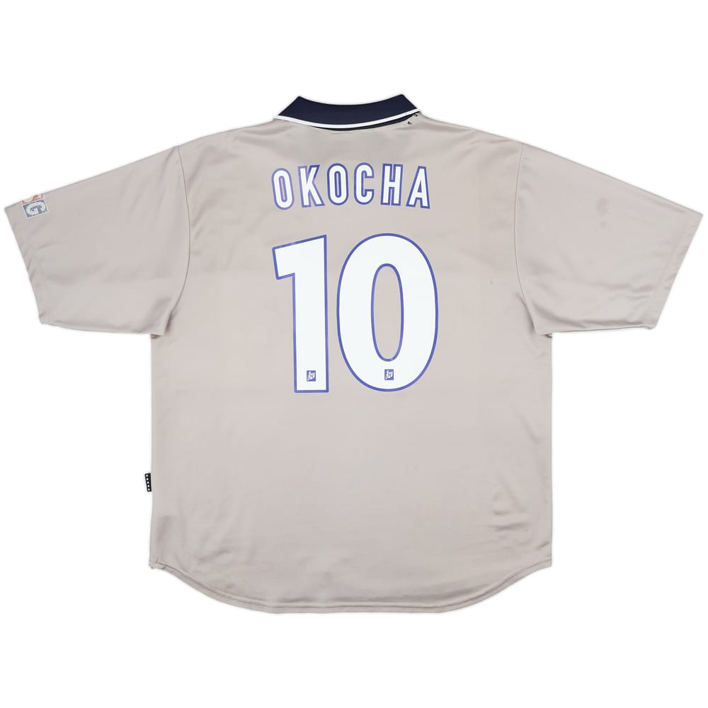 Camiseta de visitante del Paris Saint-Germain 1999-00 Okocha #10 - 6/10 - (XL)