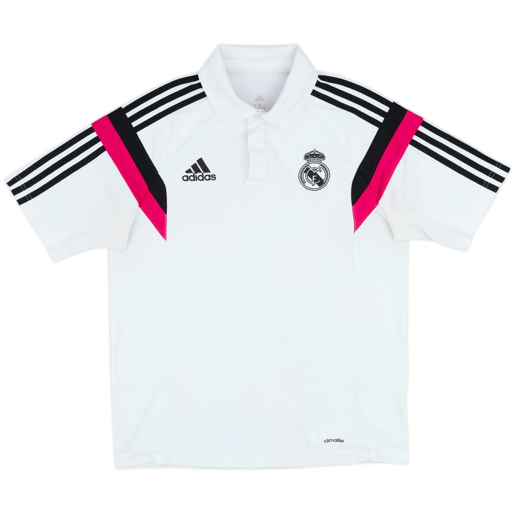 2014-15 Real Madrid adidas Polo Shirt - 6/10 - (M)