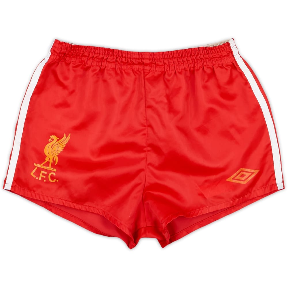 1982-85 Liverpool Home Shorts - 9/10 - (L.Boys)
