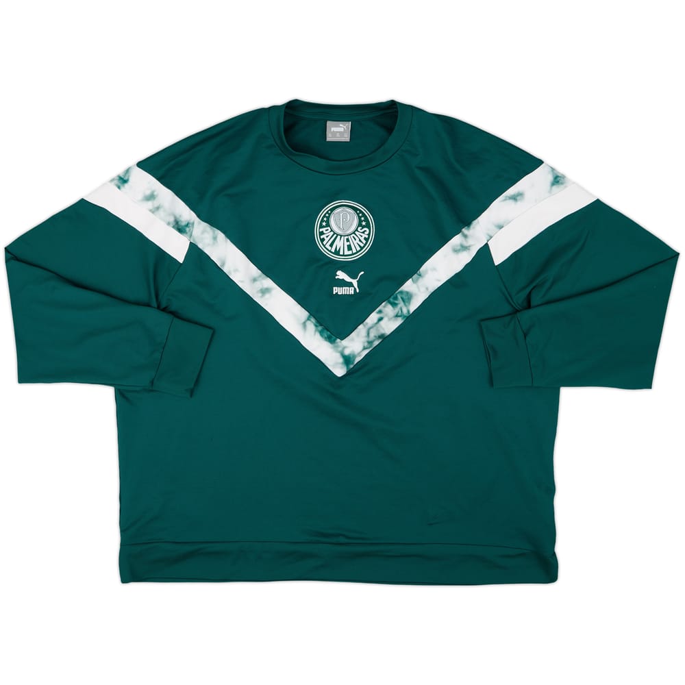 2022 Palmeiras Puma Sweat Top - 9/10 - (XXL)