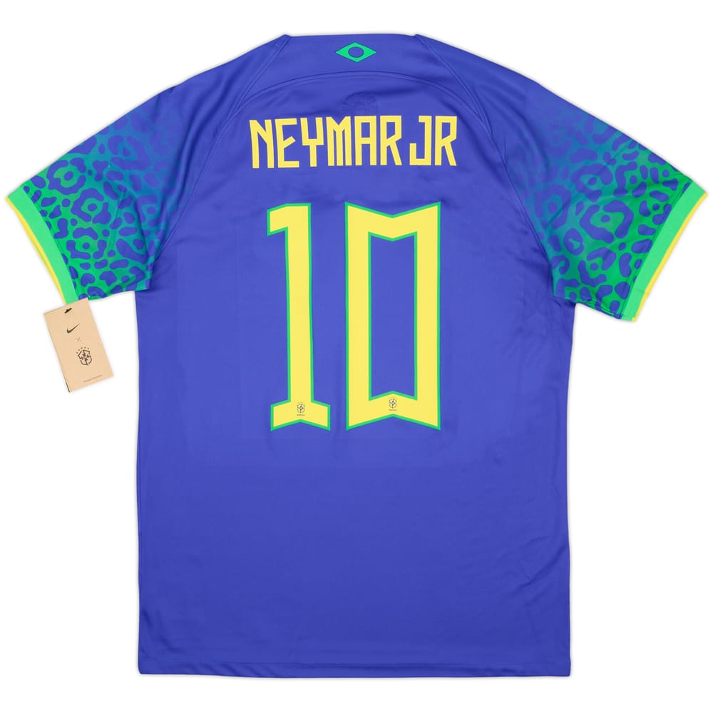 2022-23 Brazil Away Shirt Neymar Jr #10 (M)