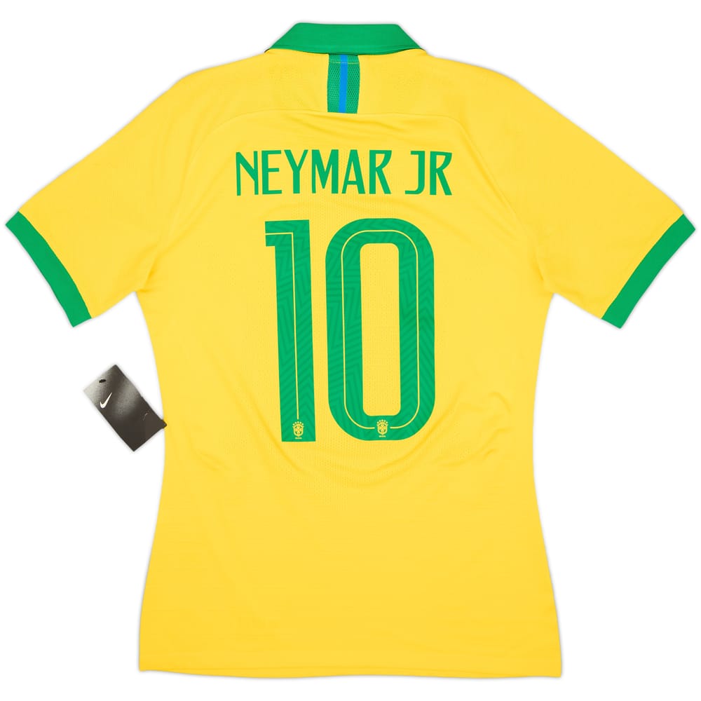 2019-20 Brazil Authentic Home Shirt Neymar Jr #10 (M)