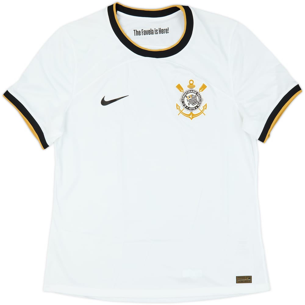 2022-23 Corinthians Player Issue Home Shirt - 10/10 - (XXL)