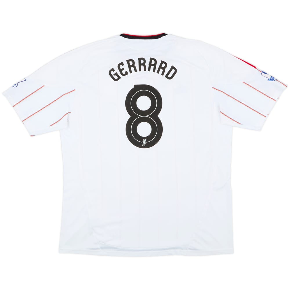 2010-11 Liverpool Away Shirt Gerrard #8 - 6/10 - (XXL)