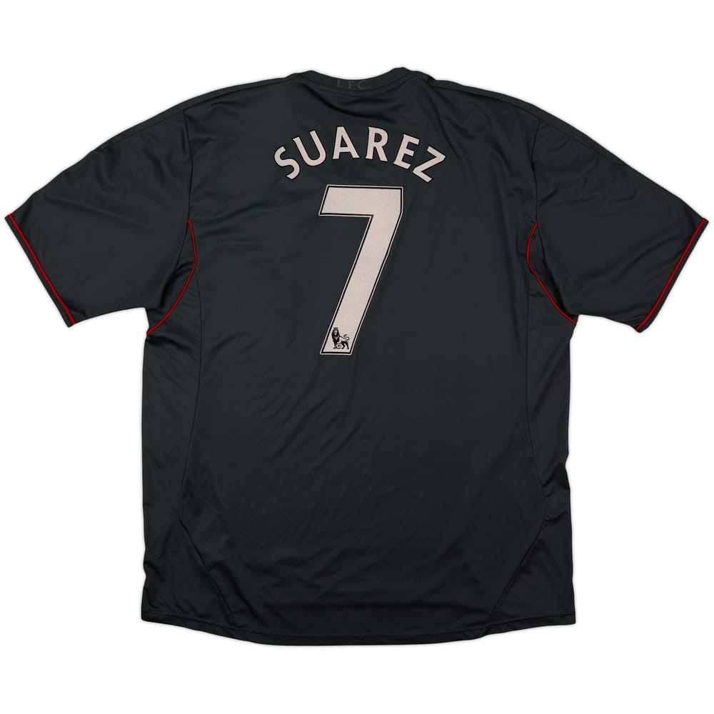 2011-12 Liverpool Away Shirt Suarez #7 - 6/10 - (3XL)
