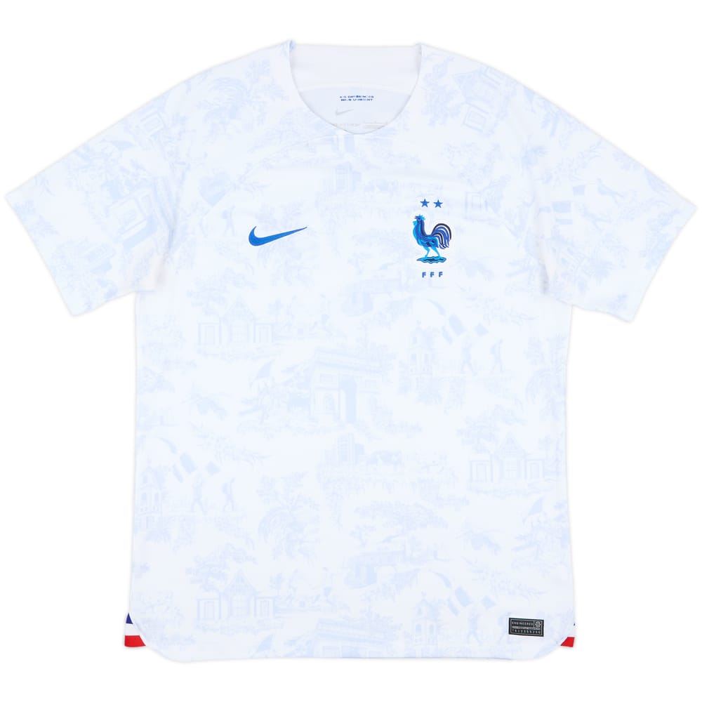 2022-23 France Away Shirt - 10/10 - (L)
