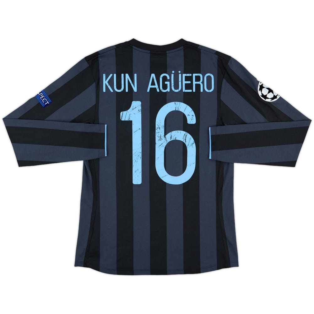 2012-13 Manchester City Third Shirt Kun Aguero #16 - 6/10 - (M)