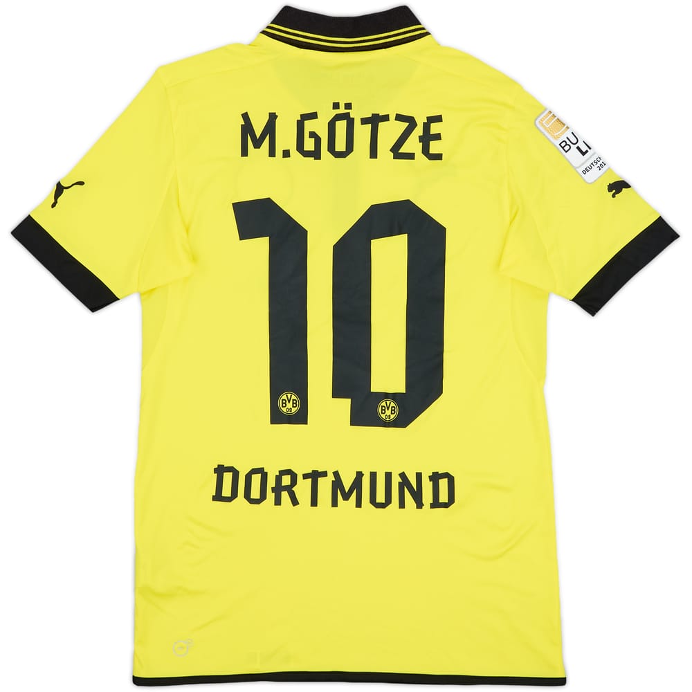 2012-13 Borussia Dortmund Home Shirt Gotze #10 - 6/10 - (S)