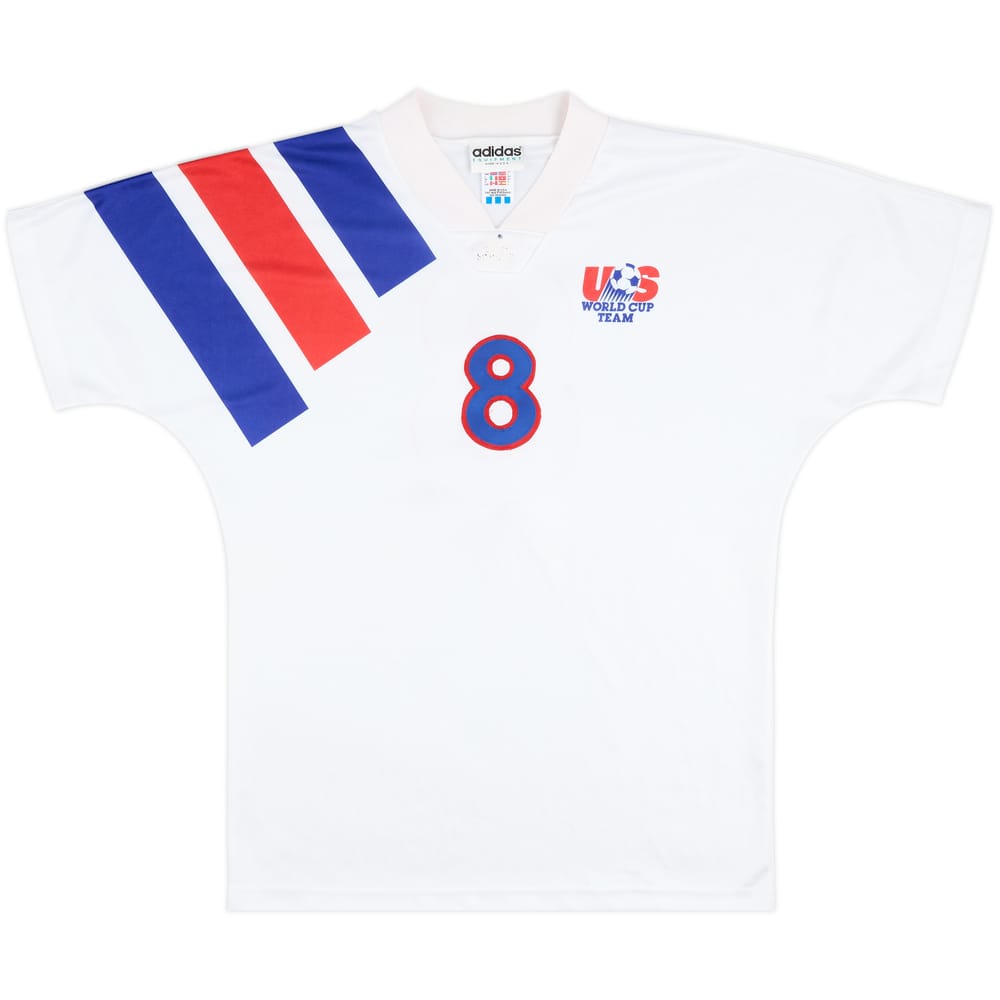 1992 USA Match Issue Home Shirt #8