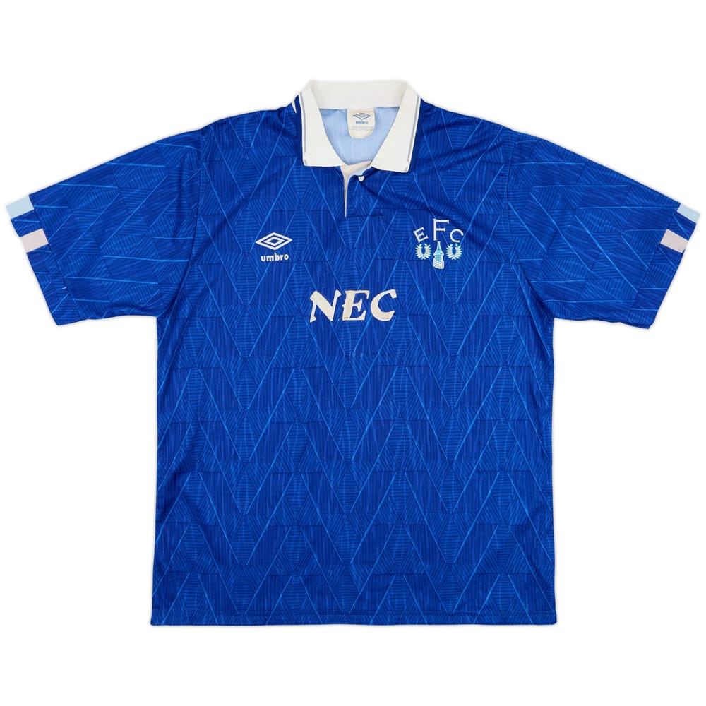1989-91 Everton Home Shirt - 4/10 - (L)