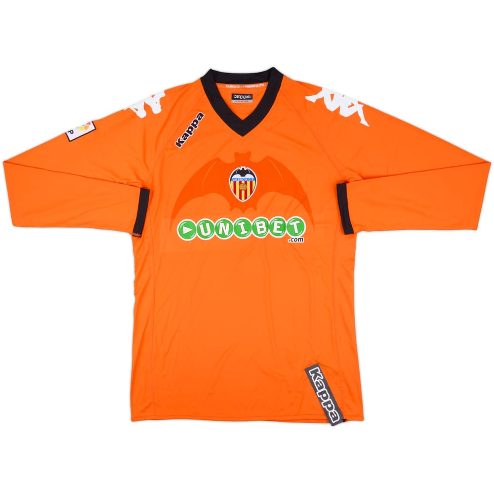2010-11 Valencia Away L/S Shirt (L)