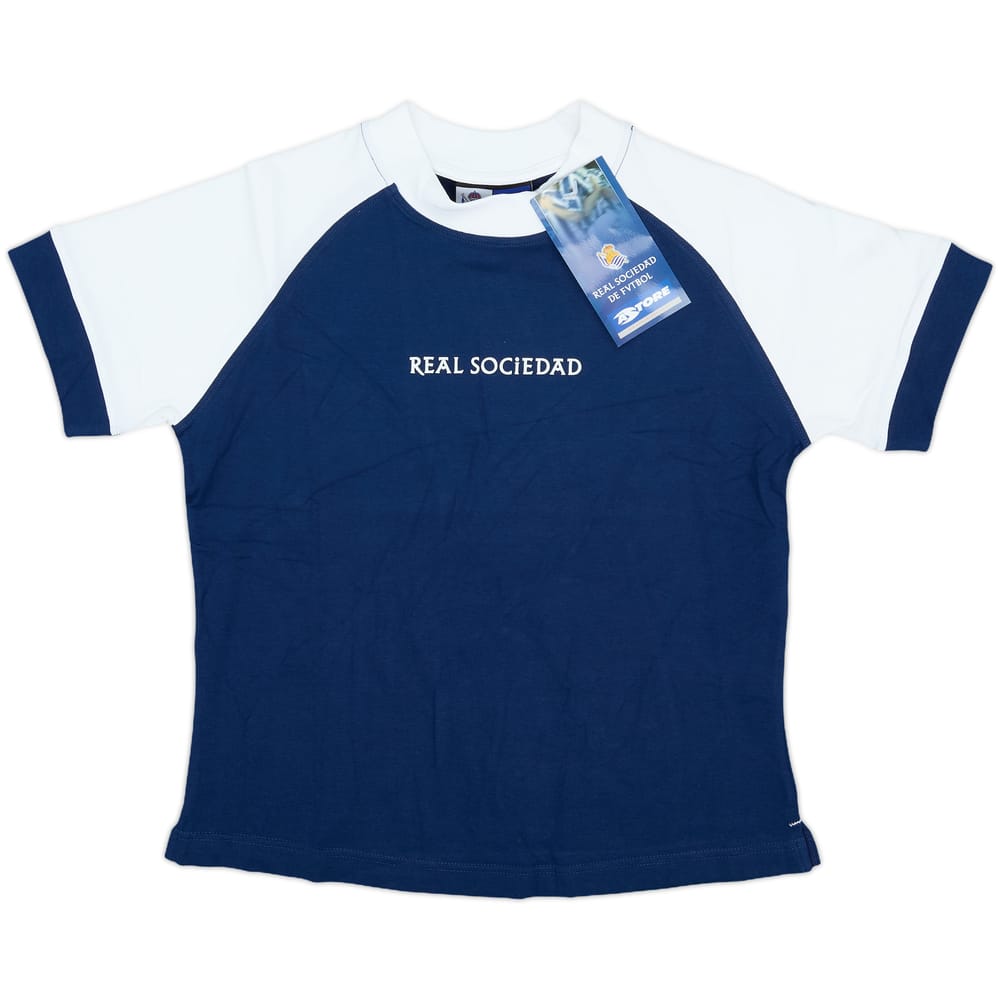 2003-04 Real Sociedad Astore Training/Leisure Tee (XL.Boys)