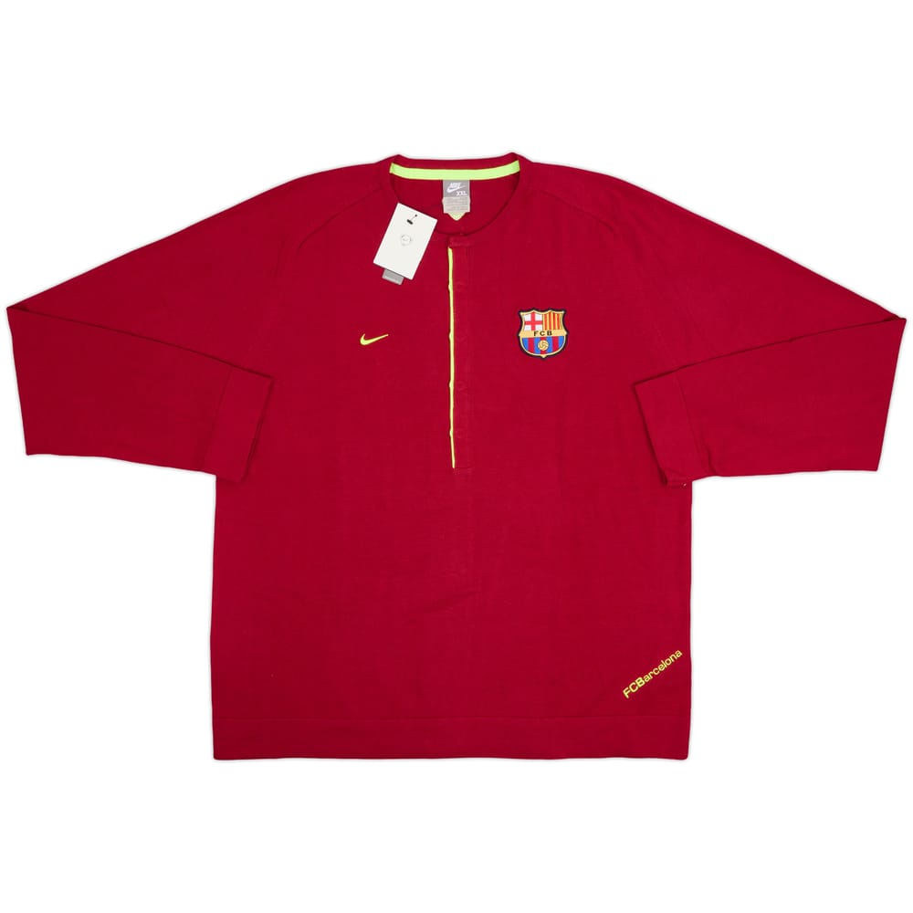 2007-08 Barcelona Nike Sweat Top (XXL)