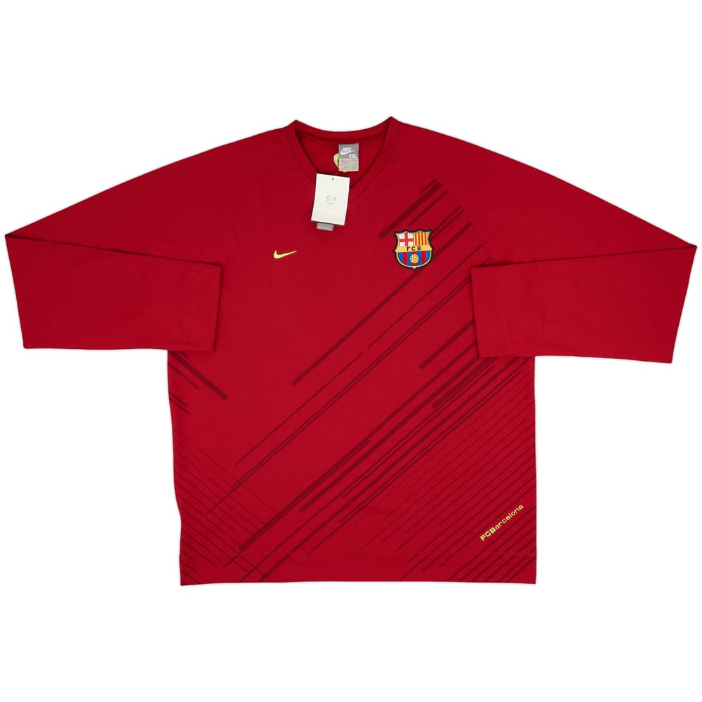 2007-08 Barcelona Nike Sweat Top (XXL)