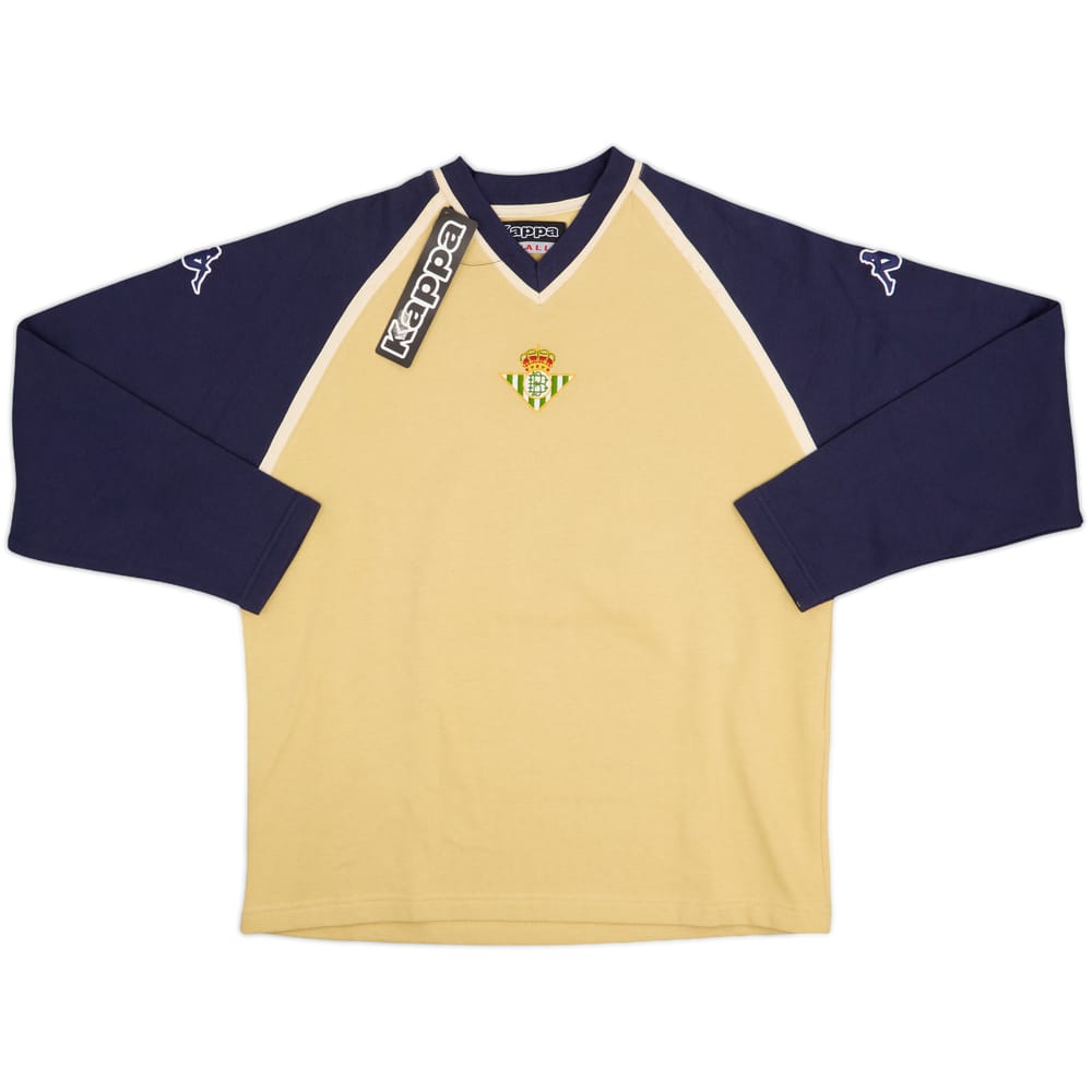 2003-04 Real Betis Kappa Sweat Top (S)