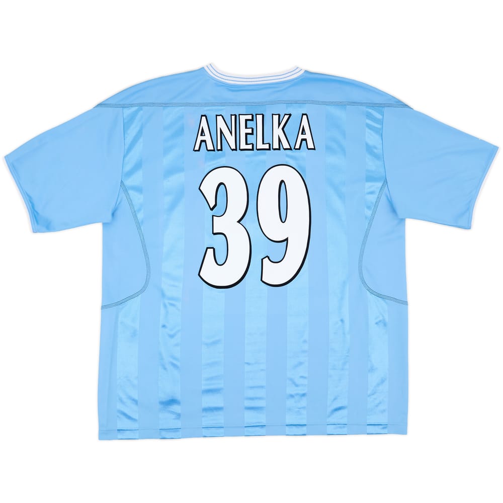 2003-04 Manchester City Home Shirt Anelka #39 - 6/10 - (S)