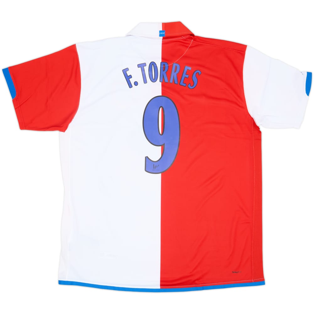 2006-07 Atletico Madrid Home Shirt F.Torres #9 (XXL)