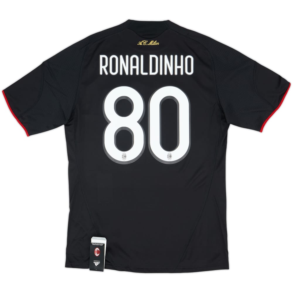 2009-10 AC Milan Third Shirt Ronaldinho #80 (M)