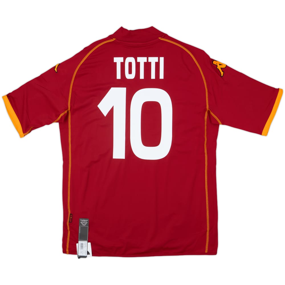 2008-09 Roma Home Shirt Totti #10 (XXL)