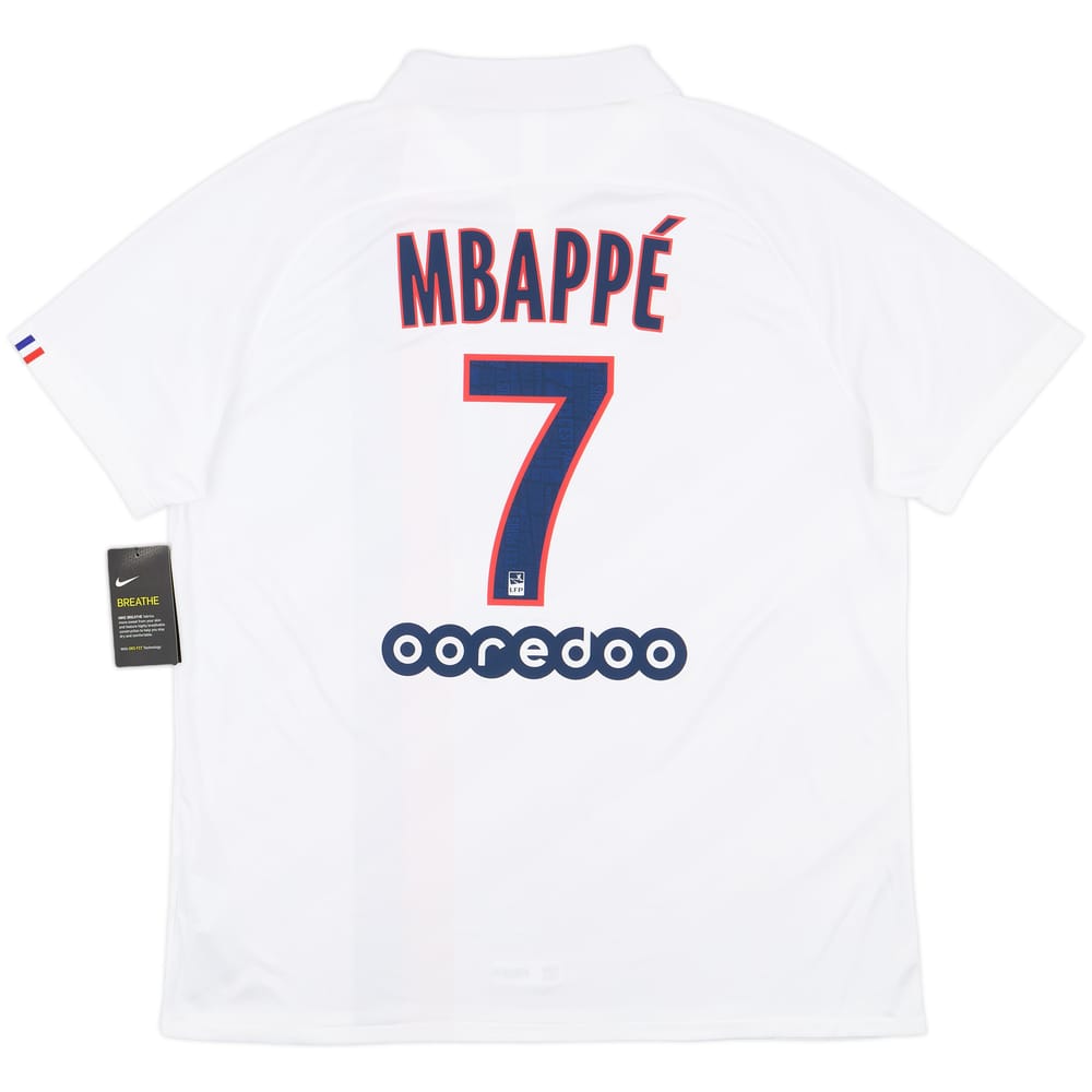 2019-20 Paris Saint-Germain Third Shirt Mbappe #7 (XL)