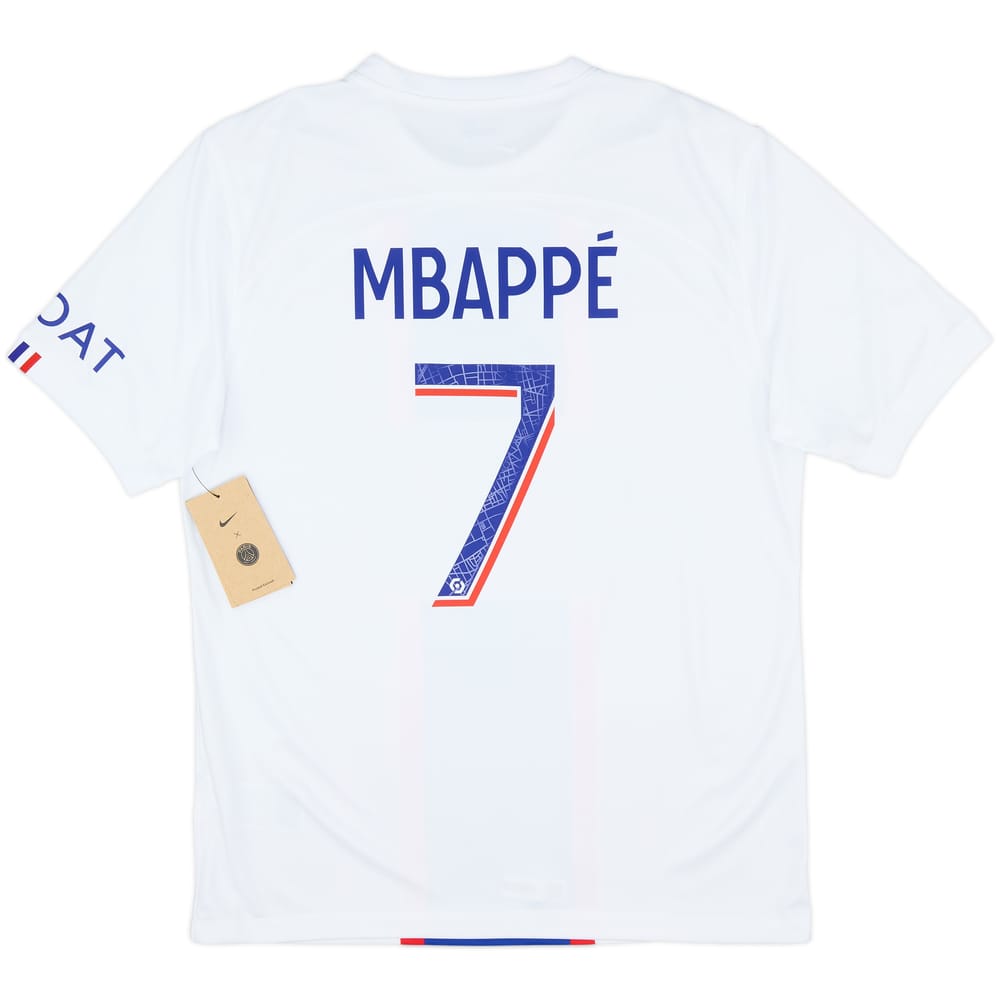 2022-23 Paris Saint-Germain Third Shirt Mbappe #7 (M)
