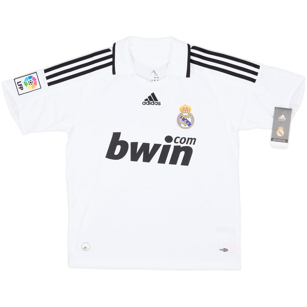 2008-09 Real Madrid Home Shirt (L.Boys)