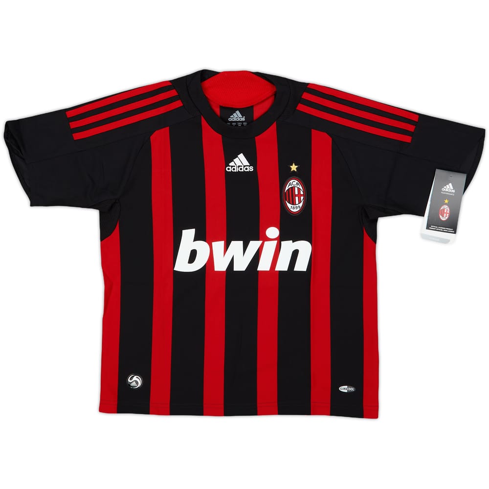 2008-09 AC Milan Home Shirt (S.Boys)