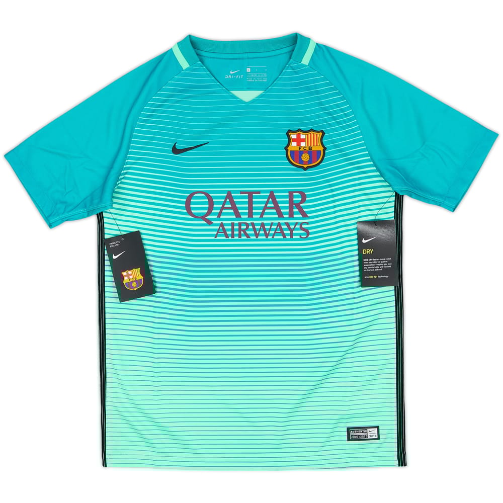 2016-17 Barcelona Third Shirt (L.Boys)