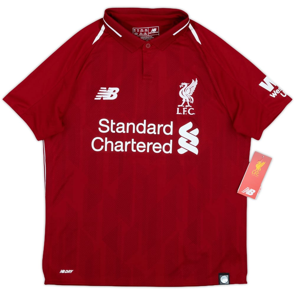 2018-19 Liverpool Home Shirt (M.Boys)